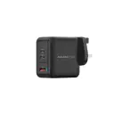 شاحن جداري "أمايزينج ثينج ثاندر برو جين" (GaN) بقوة 66 واط بـ 3 منافذ (2 USB-C + 1 USB-A) - ثلاثي (UK)