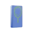 Momax 1-Power Pass 10000mAh Magnetic Wireless Power Bank - Blue