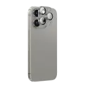 AmazingThing Aviation Alloy Lens Glass for iPhone 16 Pro / 16 Pro Max - Grey