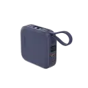 شاحن متنقل (باور بانك) "أمايزينج ثينج ثاندر جو" بسعة 10000 مللي أمبير مع كابلين USB-C مزدوجين - لون أزرق