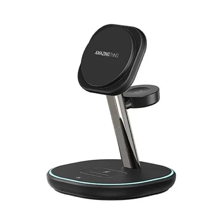 حامل شحن "أمايزينج ثينج ثاندر برو ماج" 3 في 1 (شاحن لاسلكي)