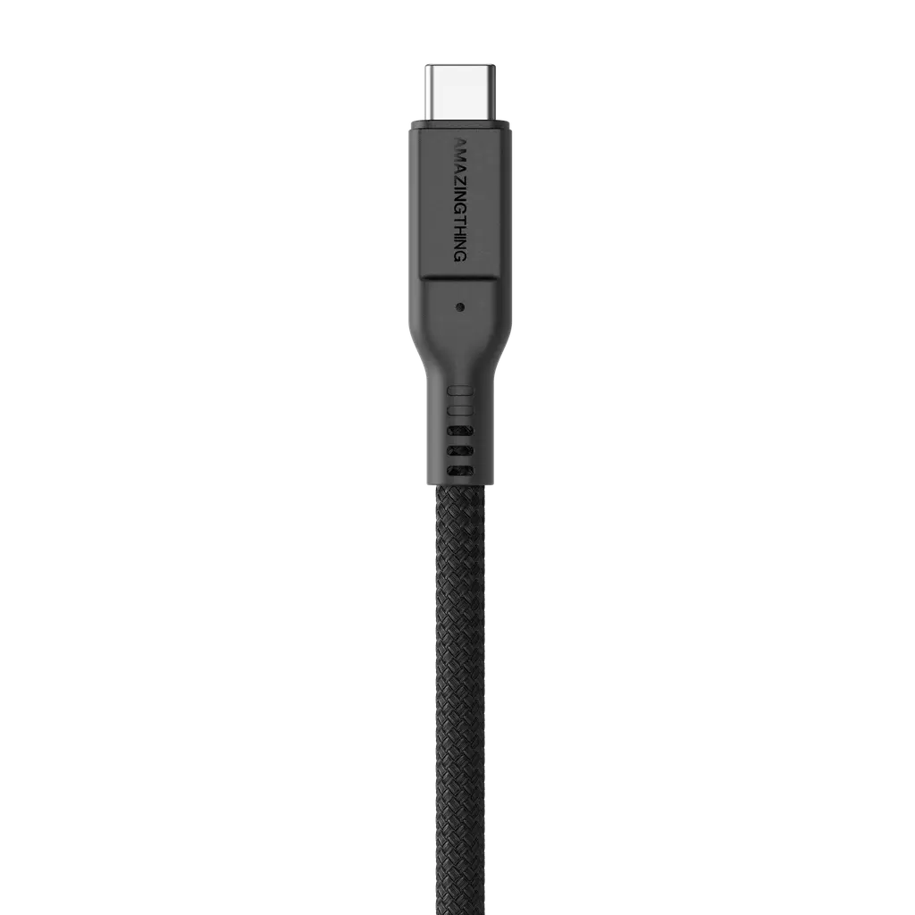 كابل "أمايزينج ثينج ثاندر برو" من USB-C إلى USB-C بقدرة 240 واط (بطول 2 متر) - لون أسود