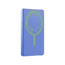 شاحن متنقل "موماكس 1-باور باس" مغناطيسي لاسلكي بسعة 5000 مللي أمبير - لون أزرق