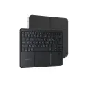 AmazingThing Minimal Case with English & Arabic Keyboard for iPad Air 11" (M3/M2) 2025 - Black