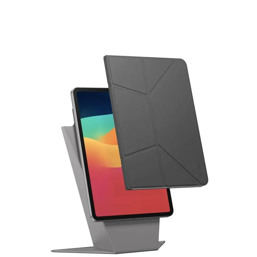 AmazingThing Matte Pro Mag Folio Case with Stand for iPad Air 11" (M2) 2024 - Black