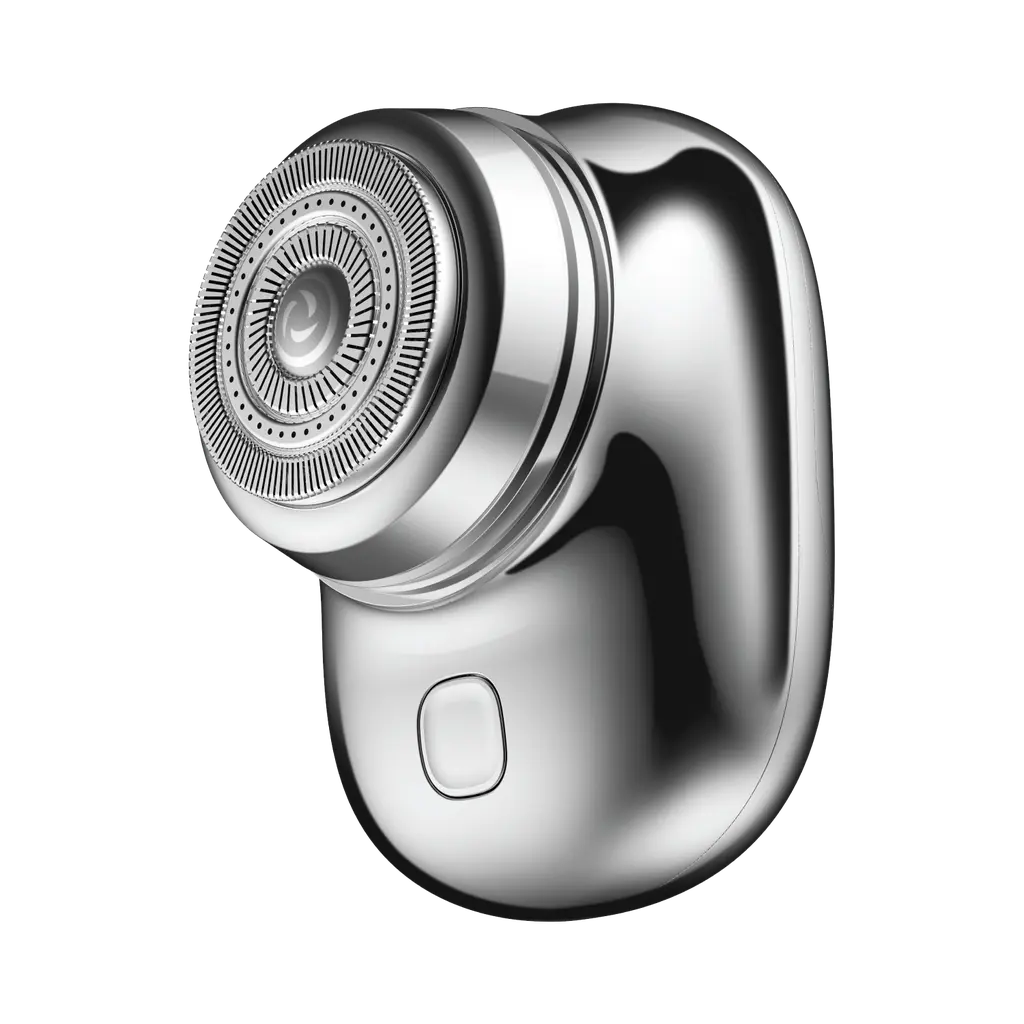 ماكينة حلاقة الجيب "موماكس ريز ميني" القابلة لإعادة الشحن - لون فضي