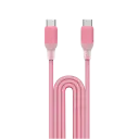 كابل "موماكس 1-لينك فلو" بمنفذ USB-C وقدرة 60 واط (1.2 متر) - لون وردي