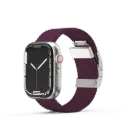 AmazingThing Titan Weave Band for Apple Watch (38/40/41mm) - Dark Cherry