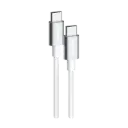 كابل "موماكس إيليت" بمنفذ USB-C وقدرة 60 واط (1.5 متر) - لون أبيض