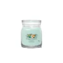 شمعة "يانكي كاندل" (Yankee Candle) الحجم المتوسط (Signature Medium Jar) - الصبار والأغاف