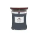 شمعة "وود ويك" (WoodWick) متوسطة بتصميم الساعة الرملية - أونيكس المساء