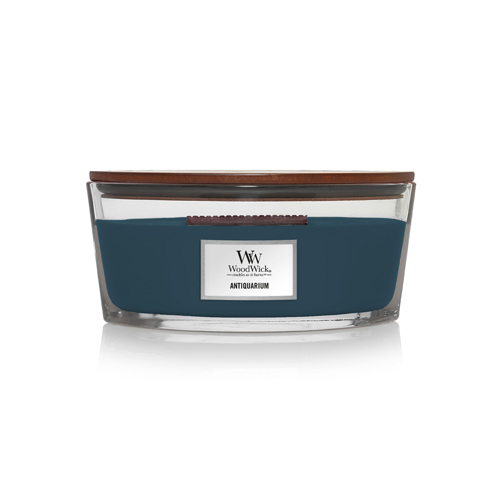 شمعة "وود ويك" (WoodWick) بيضاوية (Ellipse) - أنتيكواريوم