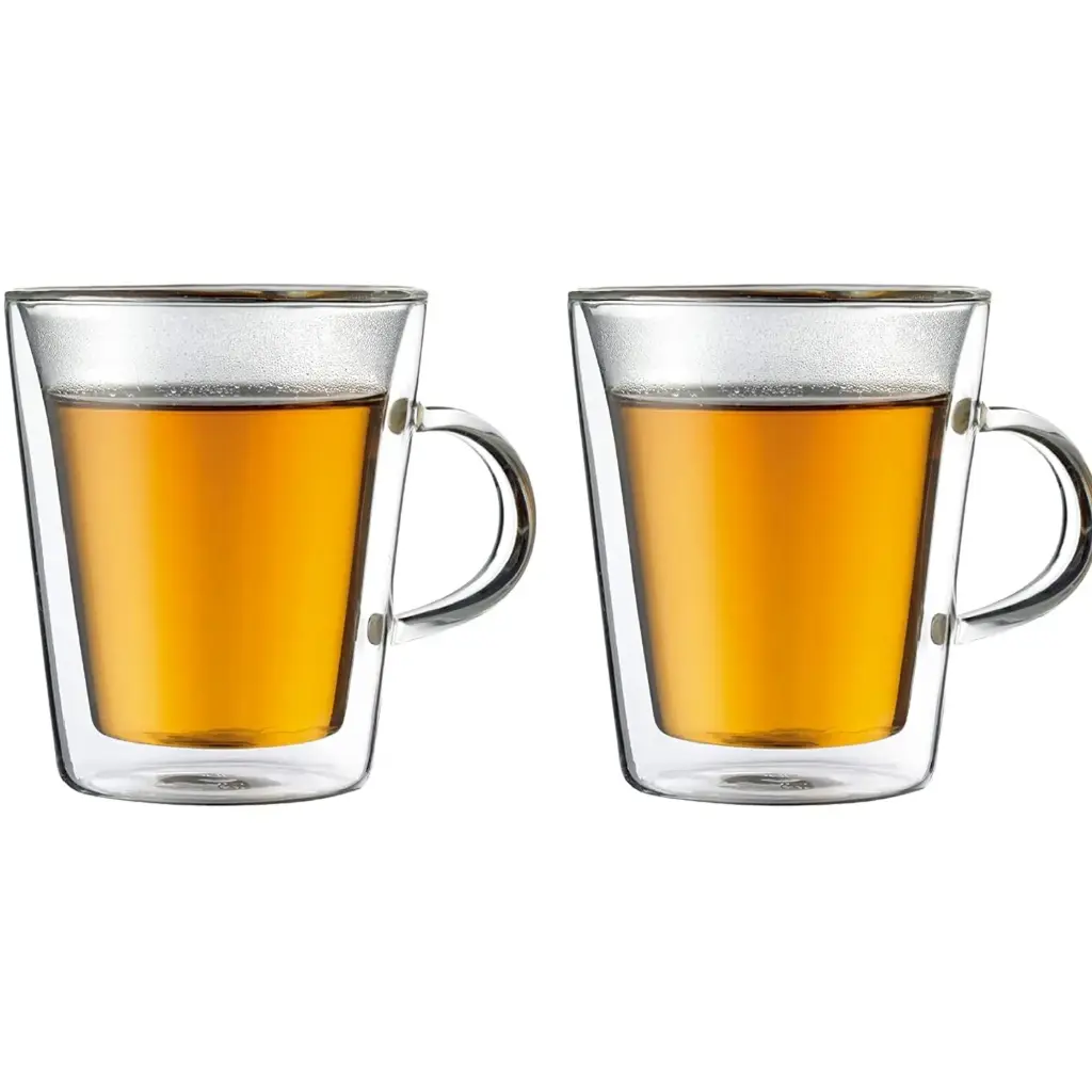 Bodum Canteen Double Wall Mug with Handle 200ml - 2-Piece Set