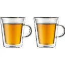 Bodum Canteen Double Wall Mug with Handle 200ml - 2-Piece Set