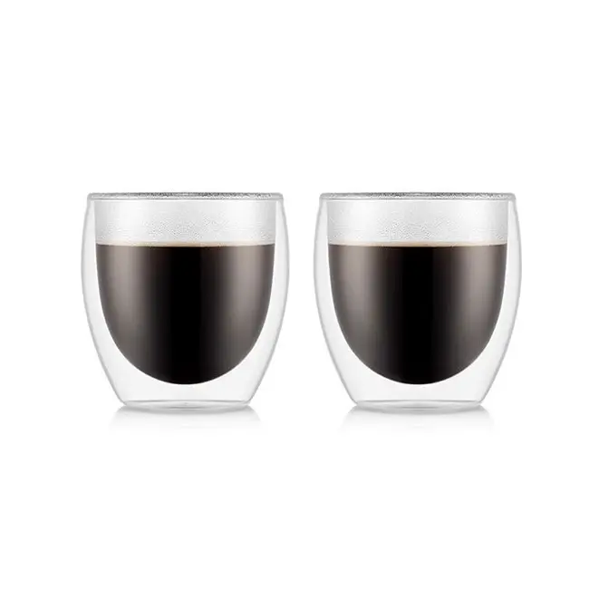 Bodum Pavina Double Wall Glass 250ml - 2-Piece Set