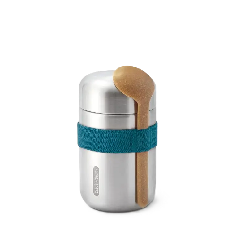 Black+Blum Food Flask Stainless Steel 400ml - Ocean
