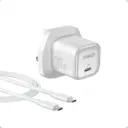 Anker Zolo Charger 30W PD 3.0 with 1m C-to-C Cable - White
