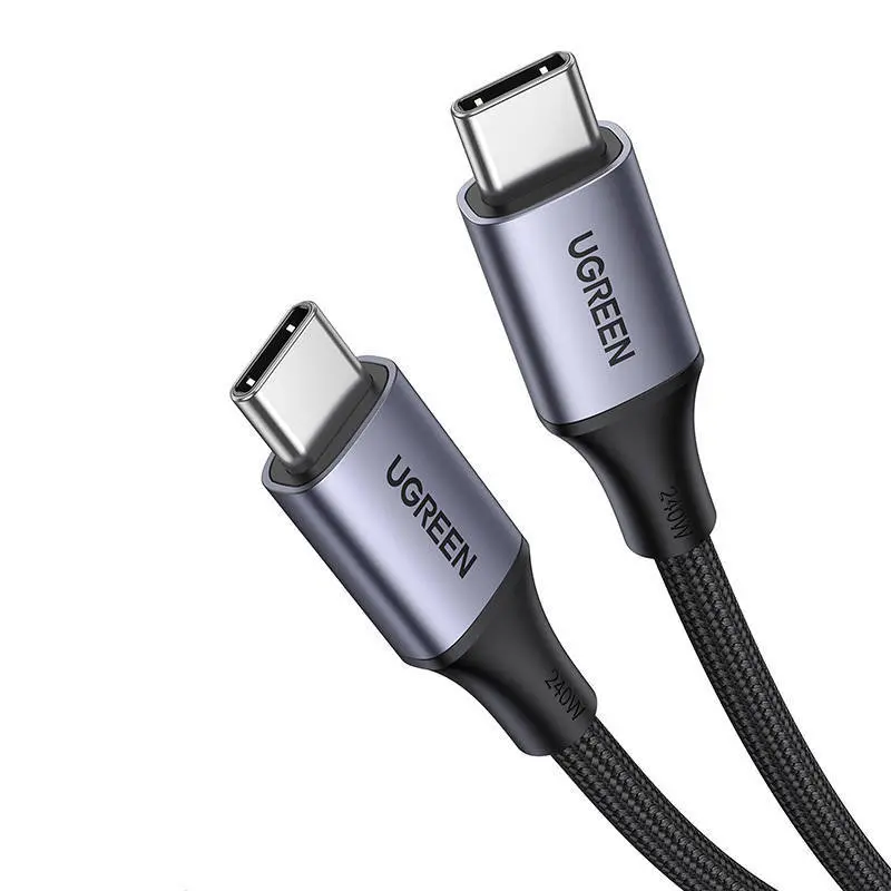 UGREEN USB-C to USB-C Cable, 240W, 1m - Gray