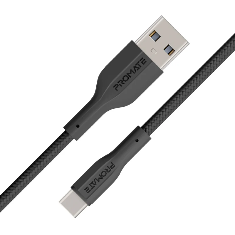 بروميت (XCord-AC) كابل (USB-A) إلى (USB-C) بطول 1 متر - أسود