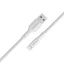 بروميت (XCord-Ai) كابل (USB-A) إلى (Lightning) بطول 1 متر - أبيض