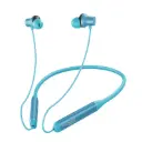 بروميت (Velcon) سماعات أذن لاسلكية (Neckband) مع تقنية إلغاء الضوضاء النشطة (ANC) - أزرق
