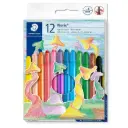 STAEDTLER Noris 221 Wax Twister Crayons, 12 Colors - 221 NWP12