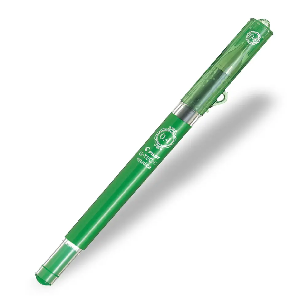 بايلوت (G-Tec-C Maica) قلم جل 0.4 ملم - أخضر - BL-GCM4-G