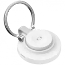 بروفي (Proove Knocker 2-in-1) شاحن لاسلكي مغناطيسي (Qi2) بنظام 2 في 1 - أبيض