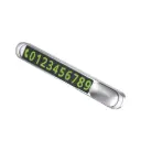 Proove Parking Number Plate Metal Lock - Silver
