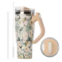 Brave TempGuard Travel Mug Thermal Tumbler 03 - Yellow Rose