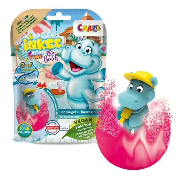 INKEE - SURPRISE BATH BOMB FUN BEACH