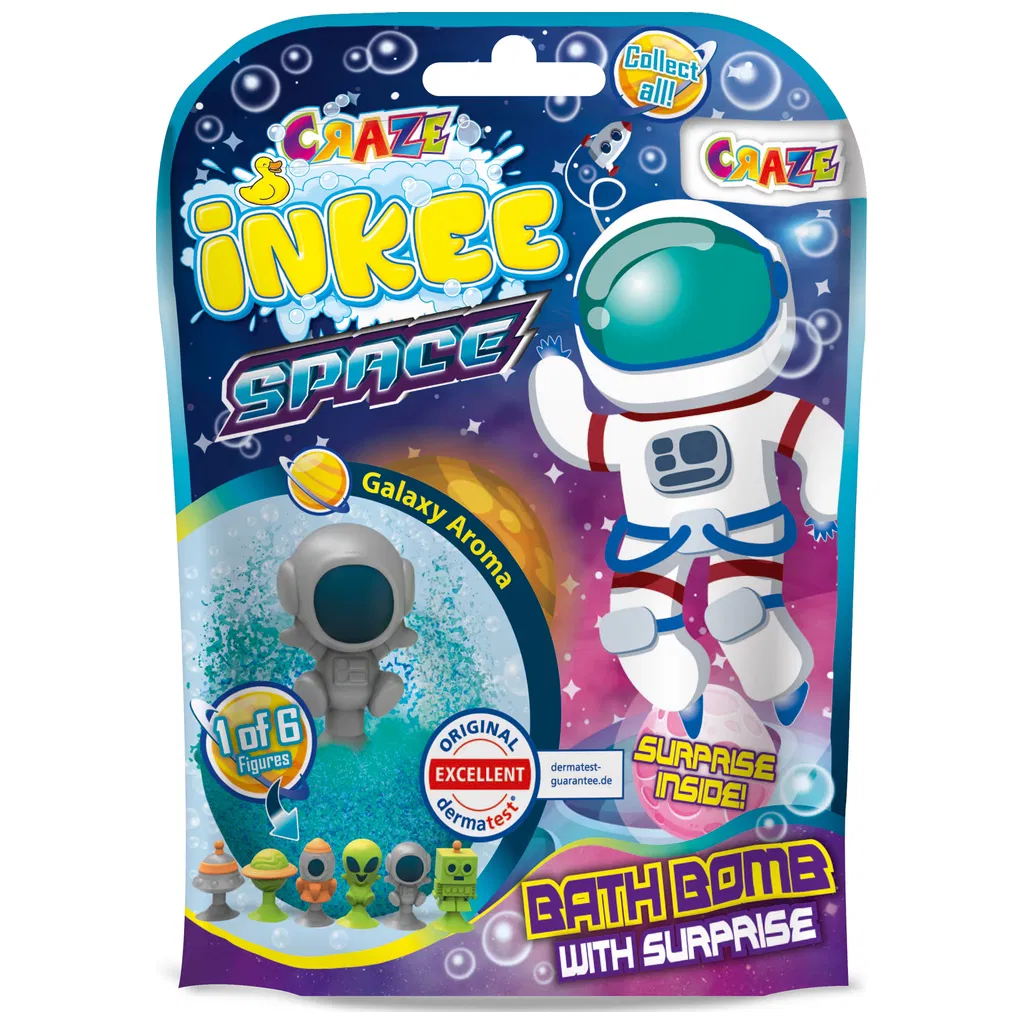 INKEE - SURPRISE BATH BOMB SPACE