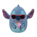ألعاب مرخصة - سكويشمولوز - دمية قطيفة صغيرة (Disney - Stitch Holding Snow Cone) مقاس 8 بوصة - (كرتونة من 8 قطع)