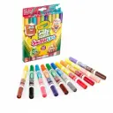 Crayola 10 Ct Silly Scents Smash Ups, Broad LIne Dual-Ended Washable Markers