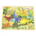 Viga Wooden 48 Pcs Puzzle - Dinosaur World