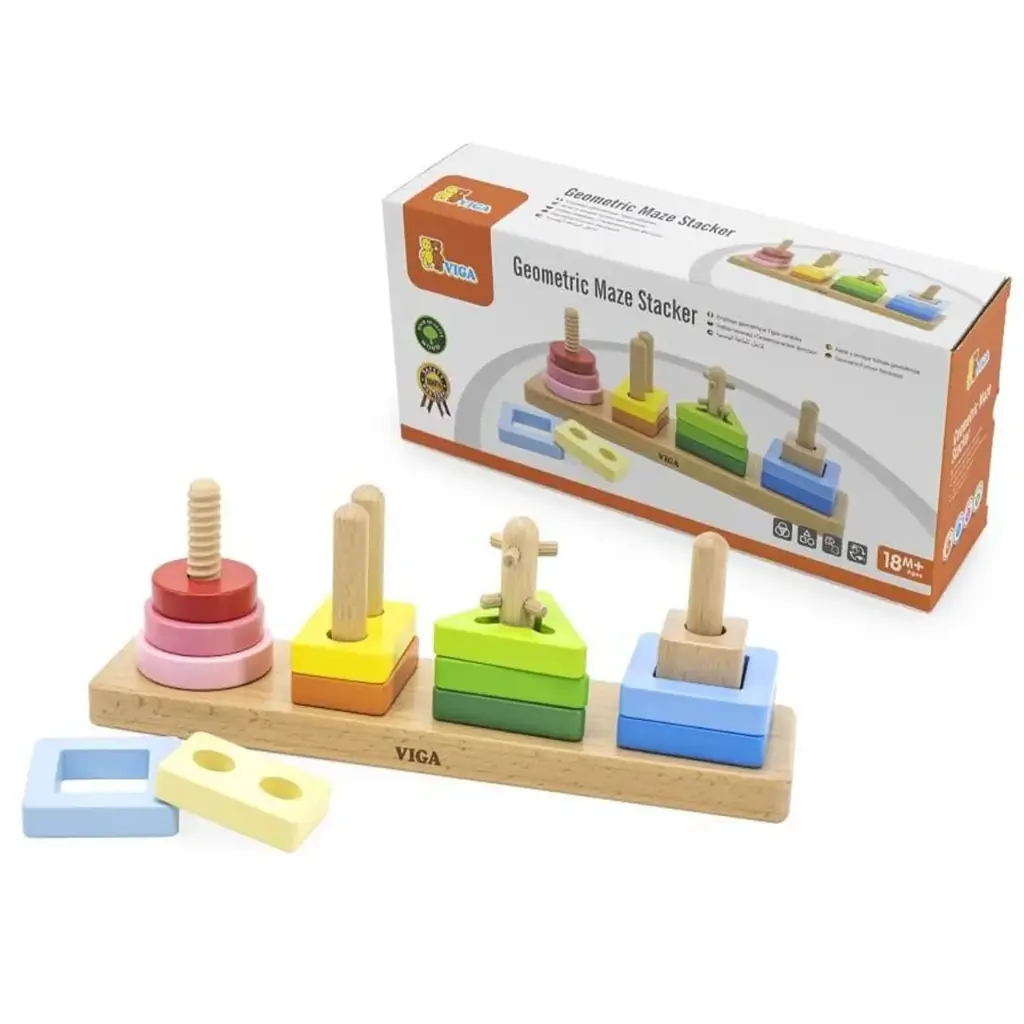 Viga Geometric Maze Stacker