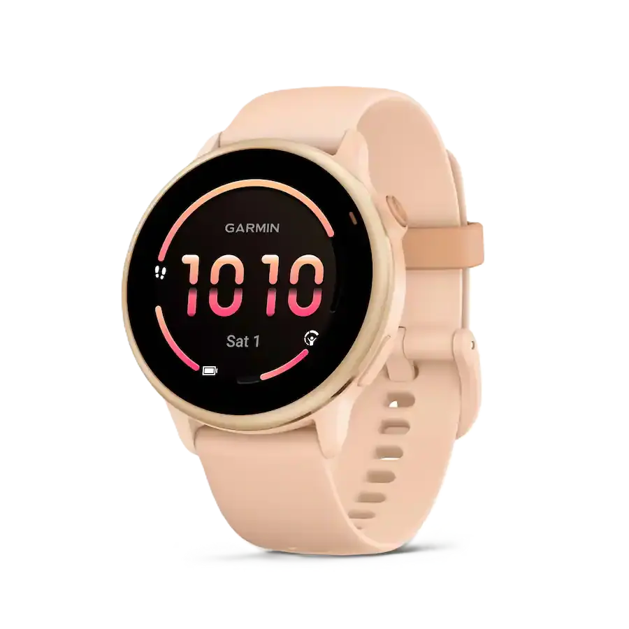 Garmin vívoactive 6 GPS Smartwatch - Pink Dawn / Pink Dawn Metallic