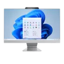 آسوس الكل في واحد (All In One) طراز A3402WVAT-178512W0D - معالج Intel Core i7-1355U، ذاكرة عشوائية 8 جيجابايت، وحدة تخزين 512 جيجابايت SSD، شاشة 24 بوصة FHD تعمل باللمس، لون أبيض