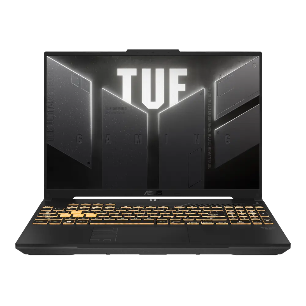 آسوس تاف جيمنج F16 (FX607VJB-RL103) - معالج Core 5 210H، ذاكرة عشوائية 16 جيجابايت، وحدة تخزين 512 جيجابايت SSD، كرت شاشة RTX 3050 سعة 6 جيجابايت، شاشة 16 بوصة WUXGA بتردد 144 هرتز، لون رمادي