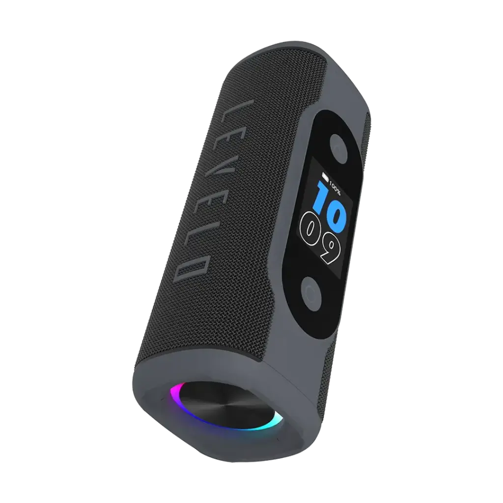 Levelo BassBeat Portable Speaker With Display