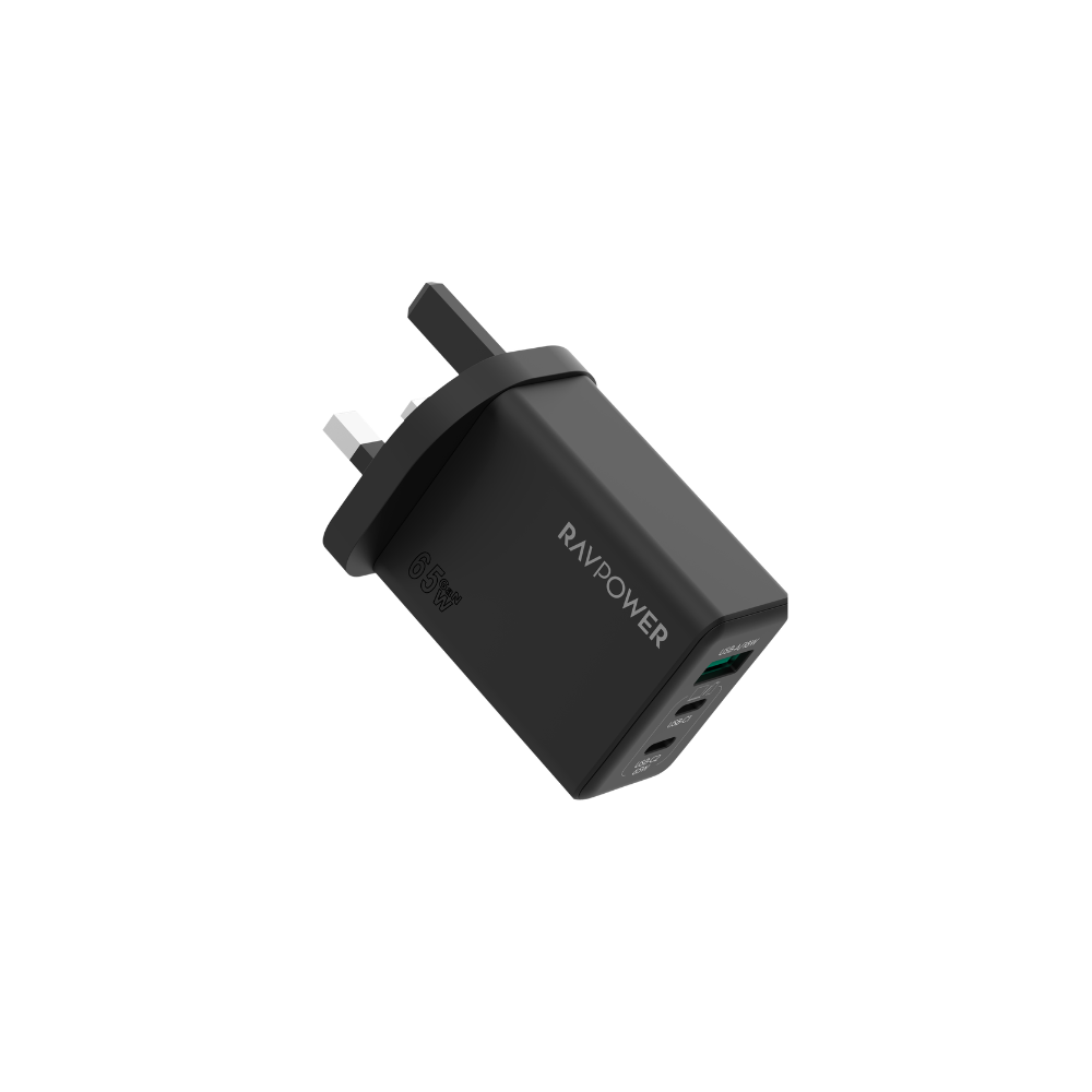 RAVPower RP-PC1100 PD Pioneer 65W 3-Port Wall Charger