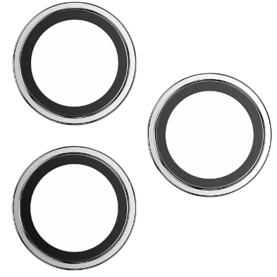 Momax Camera Lens Protector for iPhone 15 / iPhone 15 Plus - Silver