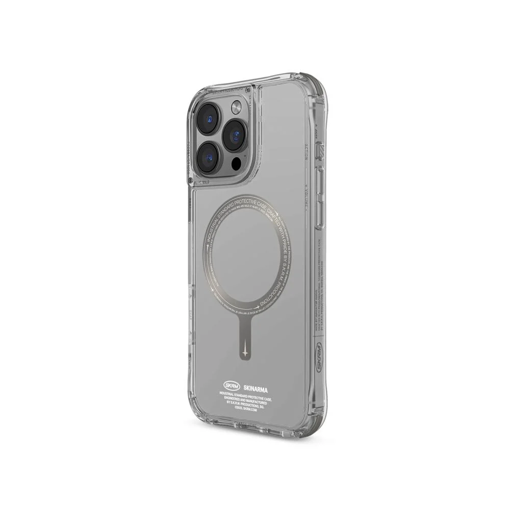 Skinarma Saido Prime Mag-Charge Case for iPhone 16 Pro Max 6.9 - Titanium