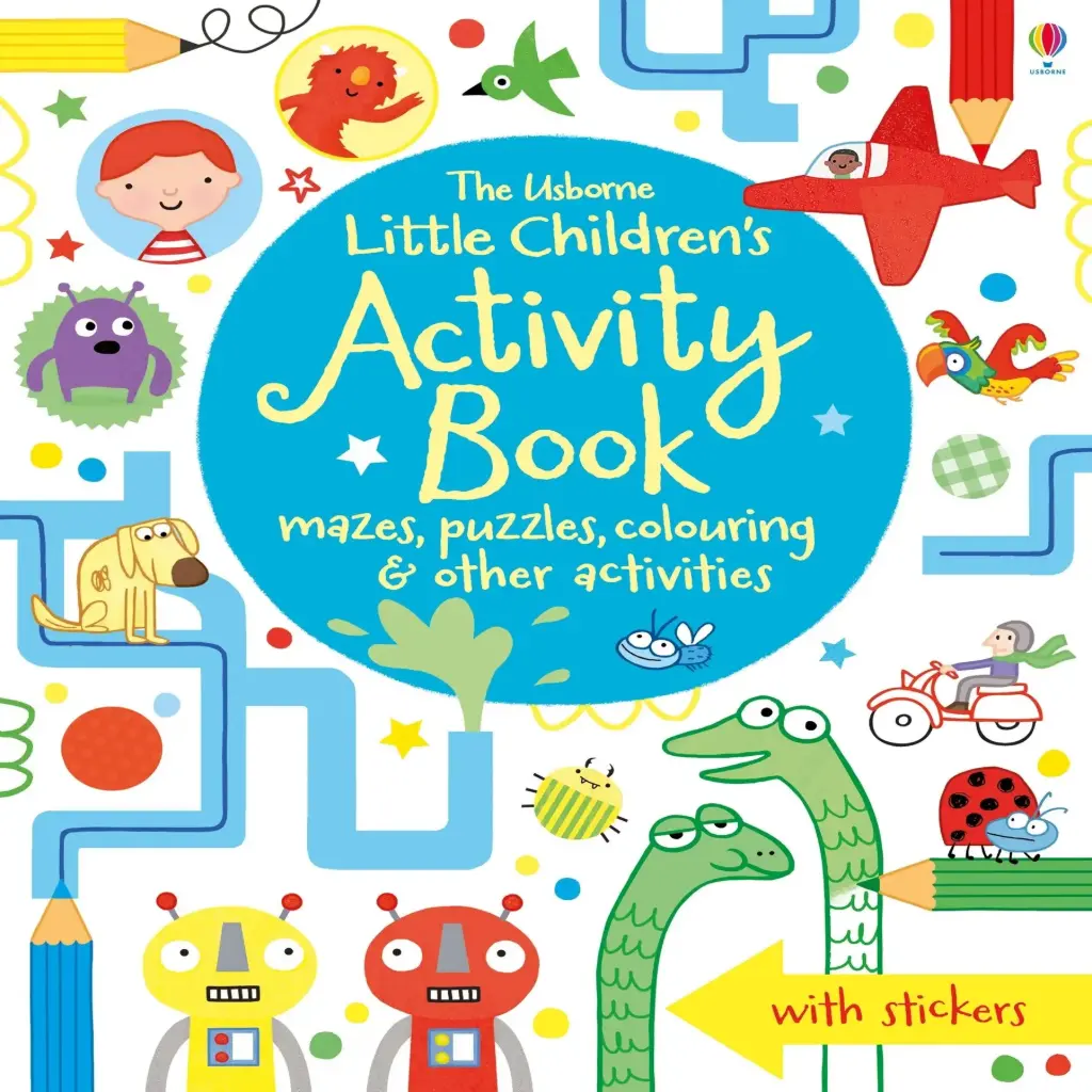 The Usborne Little Children's Activity Book: Mazes, Puzzles and Colouring