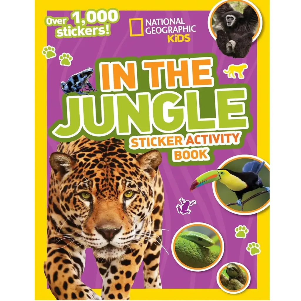 In the Jungle Sticker Activity Book