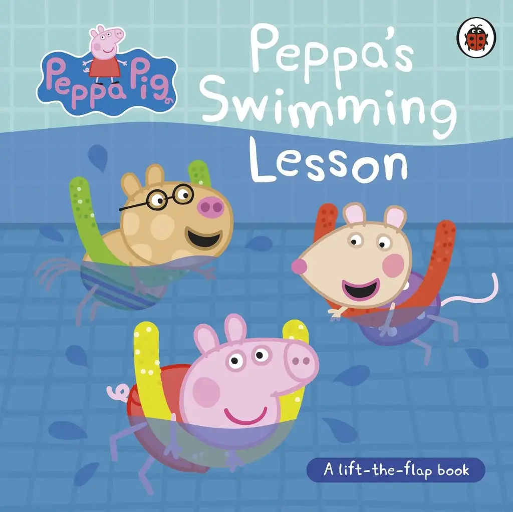 Peppa Pig: Peppa's Swimming Lesson: A lift-the-flap book