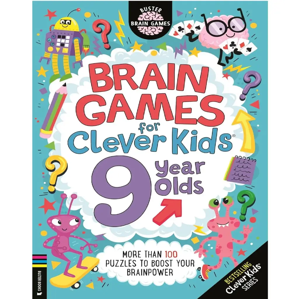 Brain Games For Clever Kids (R) 9 Year Olds