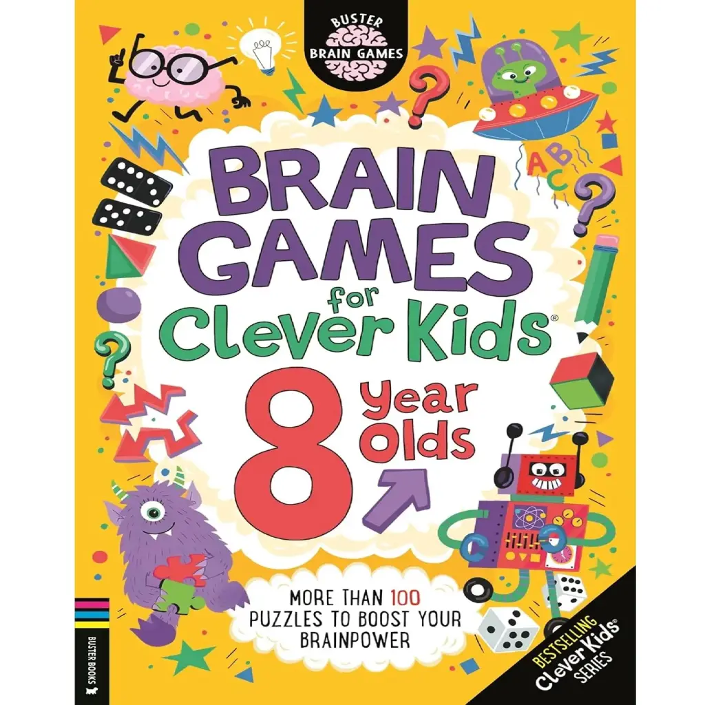 Brain Games For Clever Kids (R) 8 Year Olds