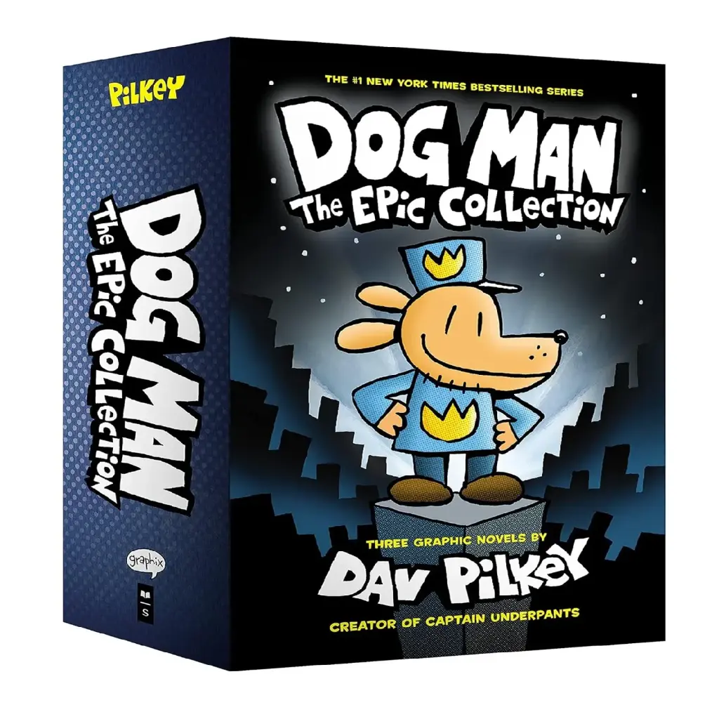 Dog Man: The Epic Collection: From The Creator Of Captain Underpants (Dog Man #1-3 Box Set)