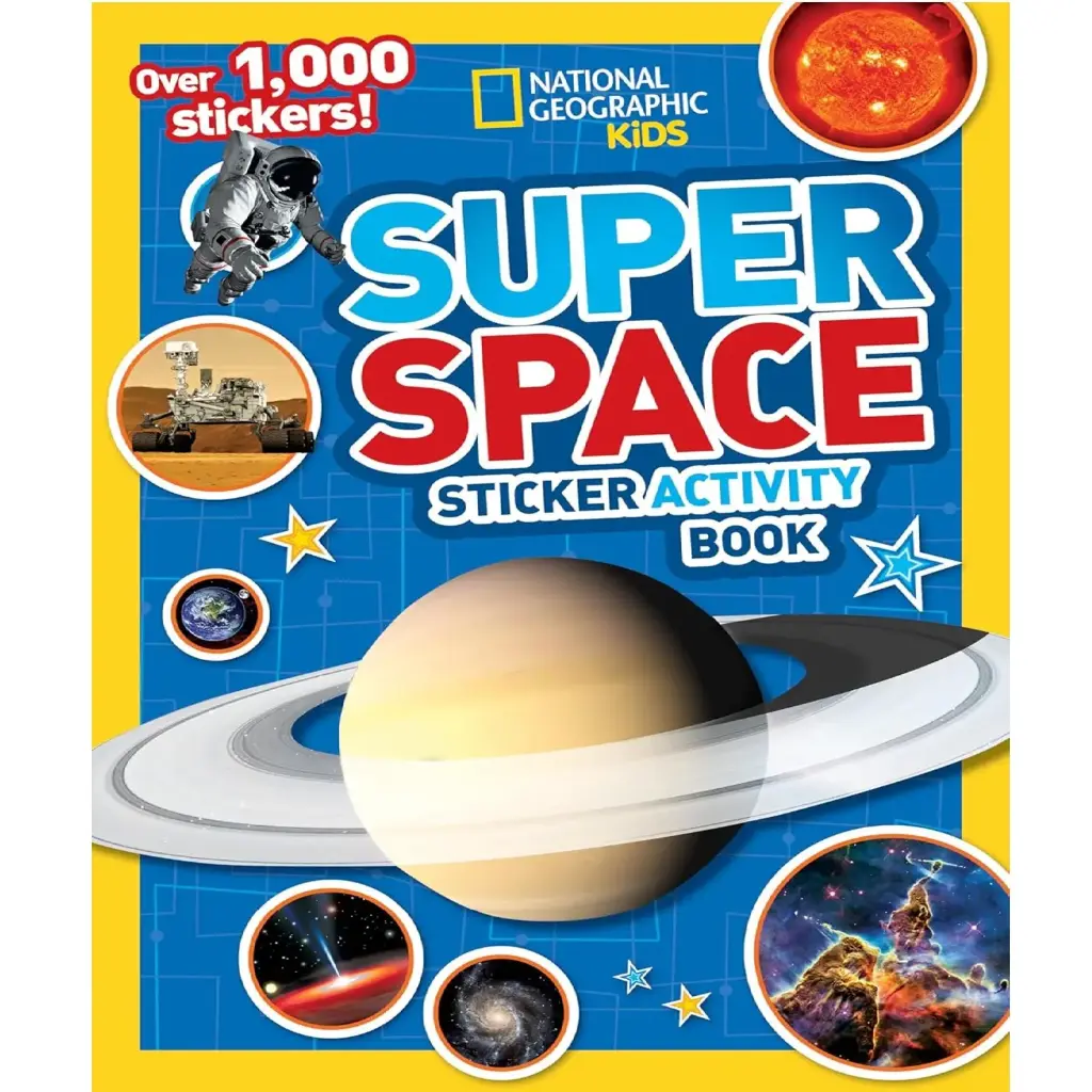 National Geographic Kids Super Space Sticker Activity Book